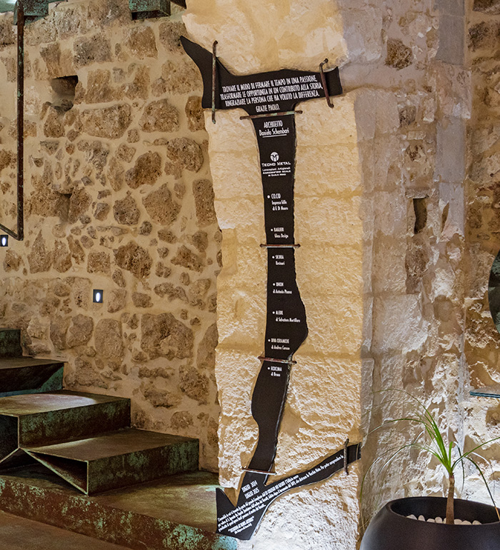 Targa di design su misura